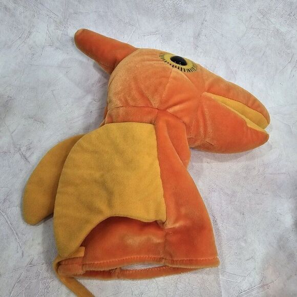 Vintage Dakin 1993 Pterodactyl Plush Hand Puppet Stuffed Dinosaur - Picture 2 of 9